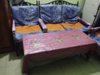 চার সিটের লোহার সোফা সাথে Tea টেবিল সহ