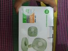 চার্জার ফ্যান একবার চার্জ দিয়ে ৮ ঘন্টা চলে।
