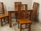 CABADIAN IAK VENEER DAINING SET. M # 4904