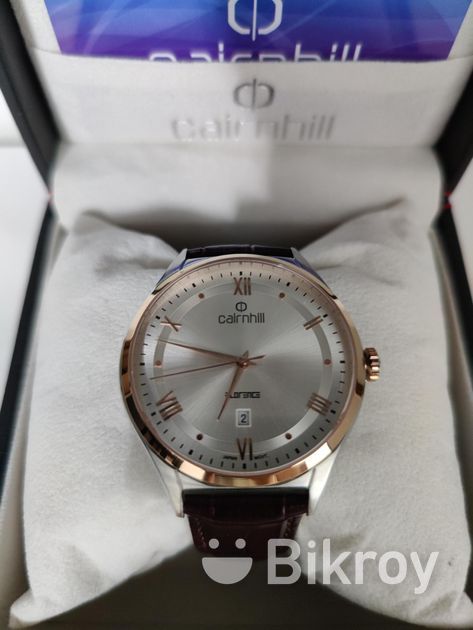 New Cairnhill male watch black