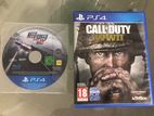 Call of duty world war 2 & Need for speed rivals PS4
