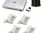 Caller ID IKE PABX 08-Line Full Package with 04 Telephone Set