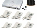 Caller ID IKE PABX 08-Line Full Package with 06 Telephone Set