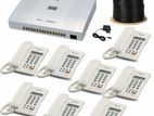 Caller ID IKE PABX 08-Line Full Package with 08 Telephone Set