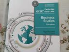 Cambridge Igcse And O Level Bussines Studies Fifth Edition