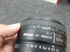Camera Lens Nikon AF Nikkor 50mm f/1.8D