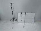 Camera Stand Boya Microphone White Board And Selfie Stike