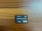 Camera’s Memory Card 4gb