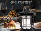 Camping Lantern Rechargeable, Lights, Retro Metal Light