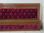 CANADIAN OAK BED 6/7 FEET. M # 344