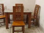 CANADIAN OAK DAINING SET. M # 5736
