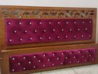 CANADIAN OAK VENEER BED 6/7 FEET. M # 6390