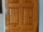 Canadian pine wooden door