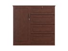 Canadian Red Oak and Lake Finish Wardrobe - VB 03