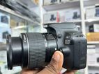 Canon 100d body with 18 55mm lens available