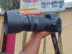 Canon 100D with 75-300 zoom lens