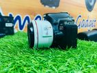 Canon 100D yn 50m 1.8 version ll prime lens