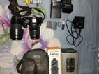 canon 1100d lans 75-300 18-55 ar tt520ii felas