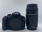 Canon 1200D 75-300 zoom lens