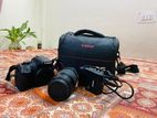 Canon 1200d sathe 75-300 zoom lens o bag ace