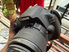 Canon 1200D with lense 18-55