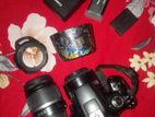 Canon 1300D with 2 lens