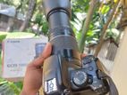 Canon 1300D with 75-300 zoom lens full box