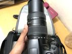 Canon 1300D with zoom lens