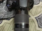Canon 1300D with zoom lens