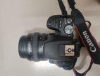 Canon 200D With 50mm f/1.4 USM Prime & 75-300mm Telephoto Lens.