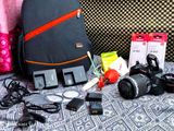 Canon 200d with accessories