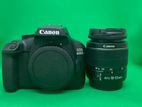 Canon 4000D body 18-55 kit lens