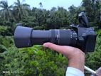 Canon 4000d WiFi/NFC DSLR + 55-250 Super Zoom lens setup