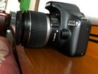 Canon Camera 4000D with lens