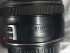 Canon 50mm prime lens
