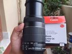 Canon 55-250MM stm zoom leans