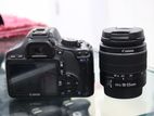 Canon 550D with 18-55mm lens