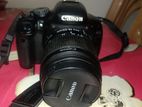 Canon 550d with 18-55mm Lens