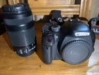 Canon 550d with 55-250 zoom lens