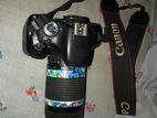 canon 600D camera with 75-300 zoom lens