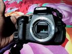 Canon 600d with 18–55mm lens