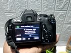 Canon 600d with 18-55mm lens full set up