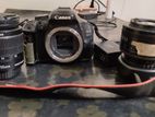 Canon 600D with 2 Additional Lenses