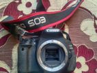 canon 600d with 50mm prime lens and camara bag.