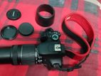 canon 600D with 55/250mm zoom lens