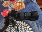 Canon 600D With 75-300 Zoom lens,/ 24-85 kit lens.