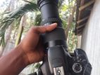 canon 600D with 75-300 zoom lens sell.