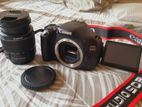 Canon 600D with Lens (Mic port & Full Box)