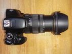 Canon 600D with Sigma DC17-55 mm lens