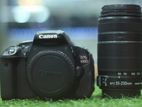 canon 600D+55-250mm is lens